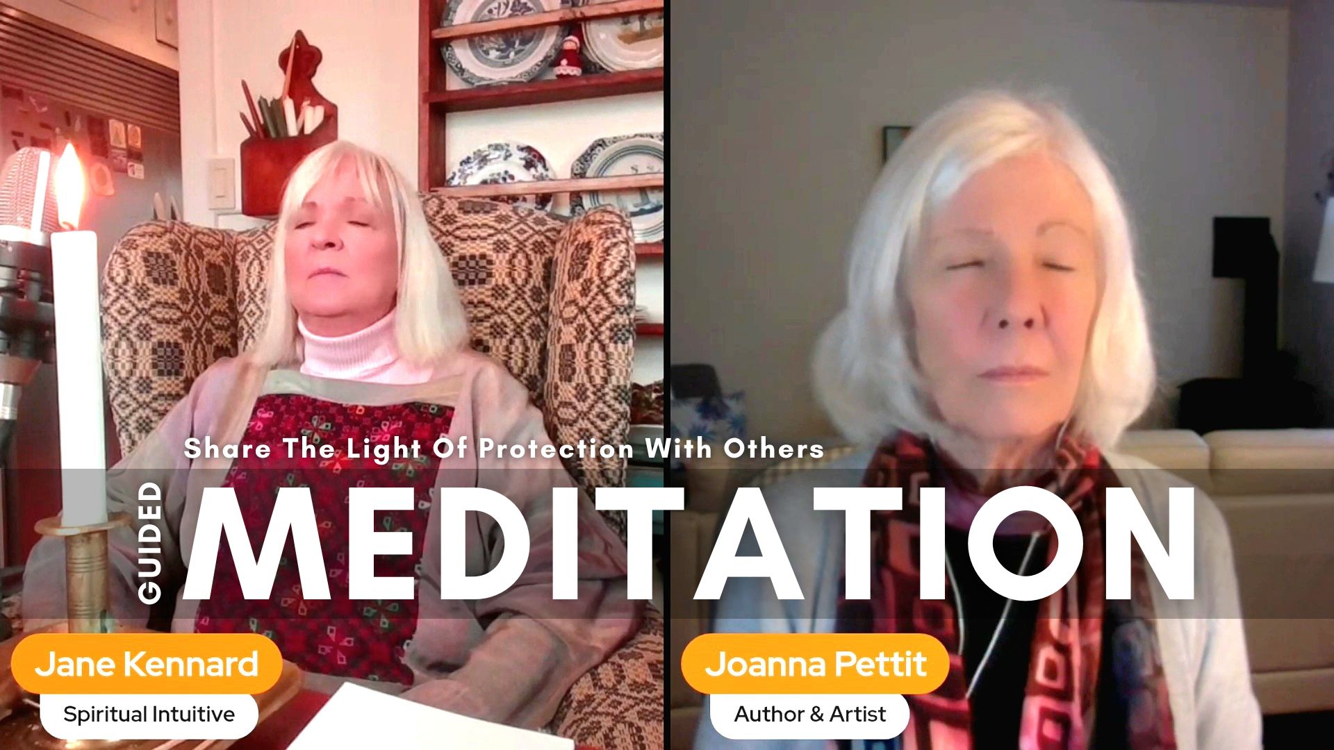 Guided Meditation ~ Share The Light Of Protection With Others - Spiritual Intuitive Jane Kennard