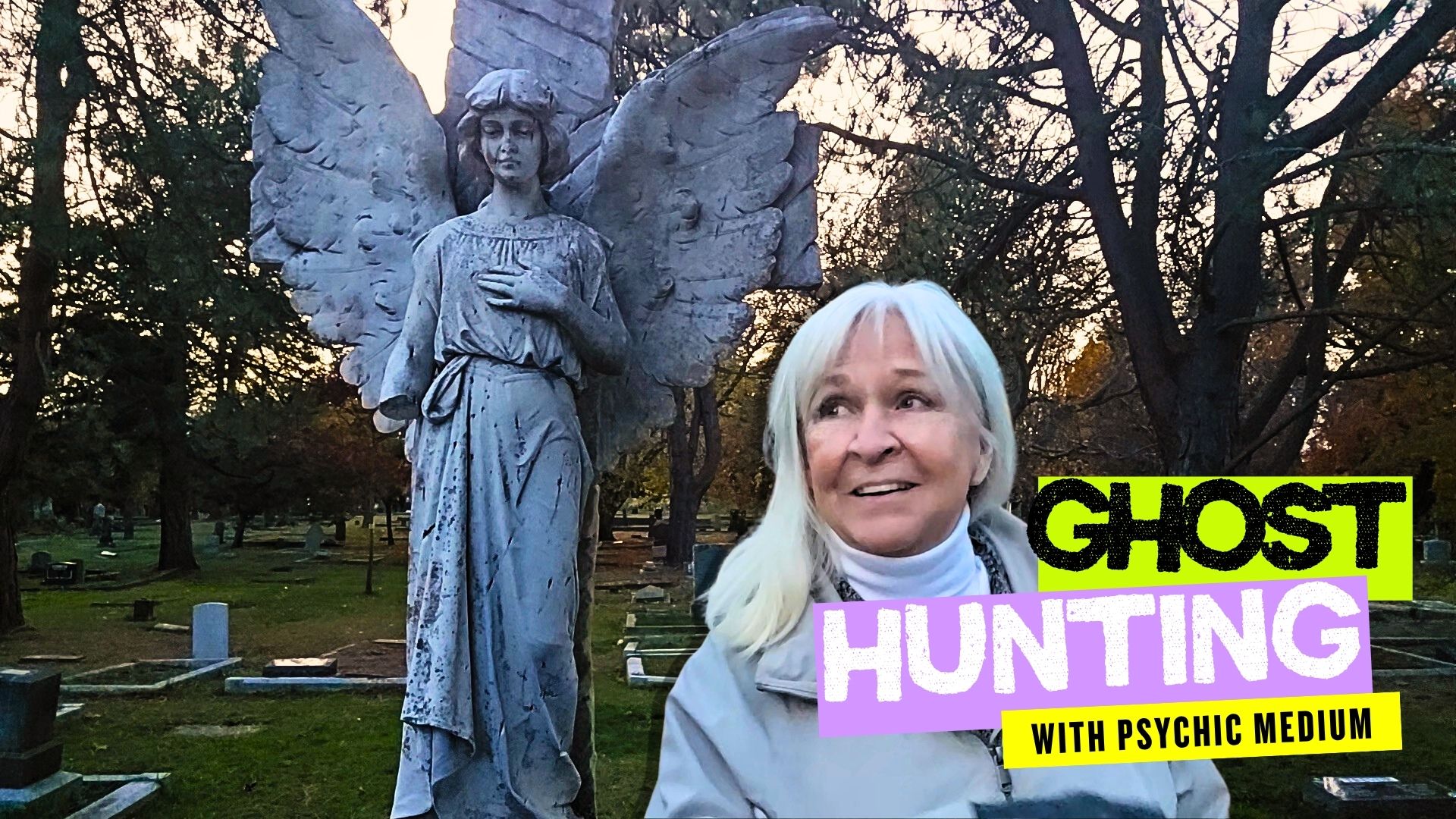 Ghost Hunting With Psychic Medium Jane Kennard in Victoria, BC, Canada on Halloween Ghost Hunting With Psychic Medium Jane Kennard in Victoria, BC, Canada on Halloween