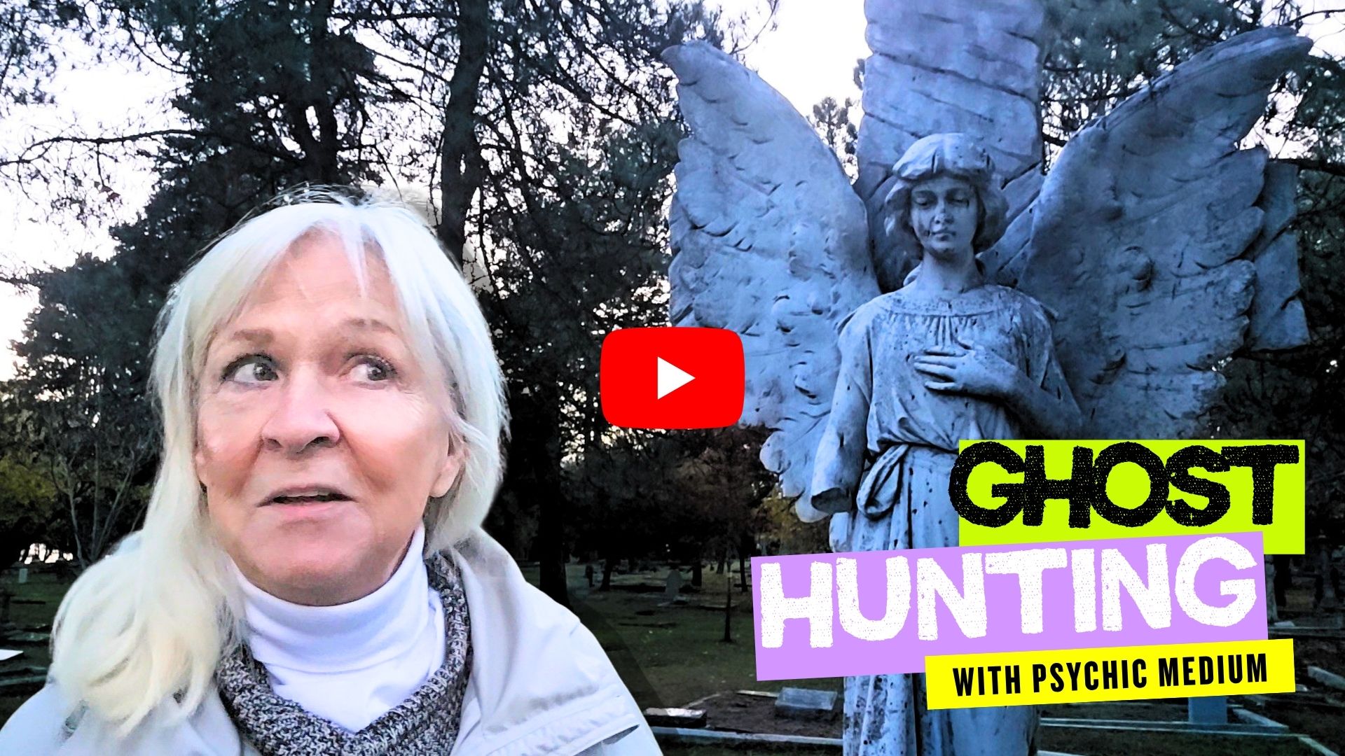 Ghost Hunting With Psychic Medium Jane Kennard in Victoria, BC, Canada on Halloween